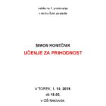 Šola za starše, 1.10.2019