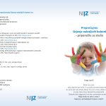 Preprečujemo širjenje nalezljivih bolezni-priporočila za starše